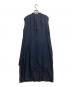 theory (セオリー) Mod Silk Twill Convertible Wrap Dress ネイビー サイズ:S：16000円