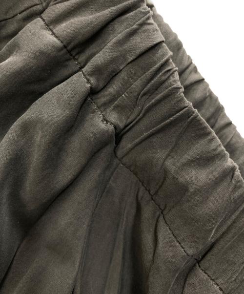 Lui's（ルイス）Lui's (ルイス) キュプラ混イージーワイドパンツ ブラウン サイズ:Sの古着・服飾アイテム