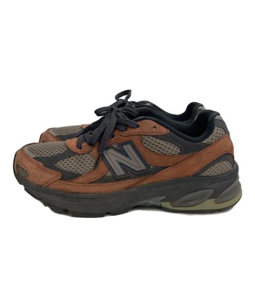 NEW BALANCE（ニューバランス）NEW BALANCE (ニューバランス) ローカットスニーカー ブラウン サイズ:27.5の古着・服飾アイテム