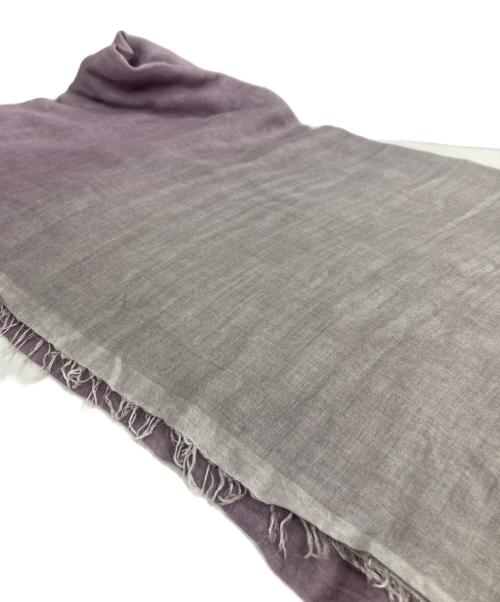 FALIERO SARTI（ファリエロサルティ）Faliero Sarti (ファリエロサルティ) グラデーションスカーフ パープルの古着・服飾アイテム