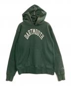 Champion×DARTMOUTHチャンピオン×ダートマス）の古着「復刻カレッジプリントパーカー」｜グリーン