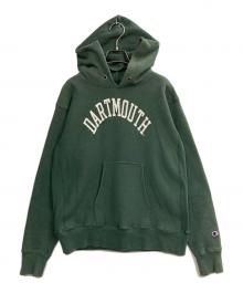 Champion×DARTMOUTH（チャンピオン×ダートマス）の古着「復刻カレッジプリントパーカー」｜グリーン