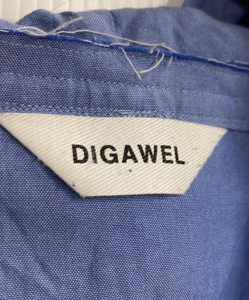 digawel（ディガウェル）DIGAWEL (ディガウェル) シャツパーカー ネイビー サイズ:1の古着・服飾アイテム