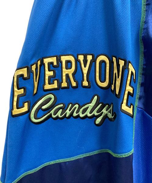 Candy Stripper（キャンディーストリッパー）Candy Stripper (キャンディーストリッパー) CND PATCHWORK CAMISOLE ONE-PIECE ブルー サイズ:2の古着・服飾アイテム