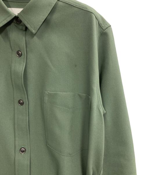SOEJU（ソージュ）SOEJU (ソージュ) ソフトオックシャツワンピース グリーン サイズ:Mの古着・服飾アイテム