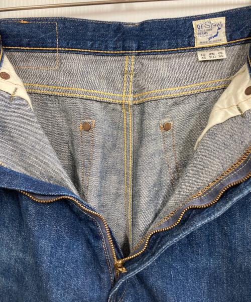 orSlow（オアスロウ）orSlow (オアスロウ) 701ZBPデニムパンツ インディゴ サイズ:Sの古着・服飾アイテム
