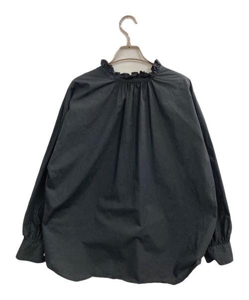 JOURNAL STANDARD relume（ジャーナルスタンダード レリューム）JOURNAL STANDARD relume (ジャーナルスタンダード レリューム) ハイカウントコットンスタンドカラー2way ブラック サイズ:Freeの古着・服飾アイテム
