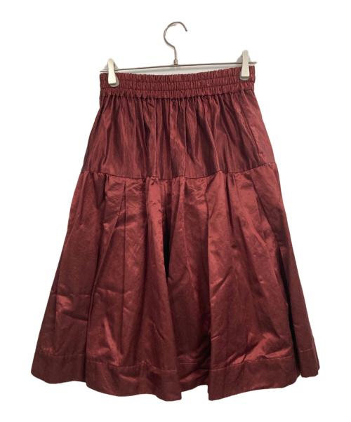 Vivienne Westwood RED LABEL（ヴィヴィアンウエストウッドレッドレーベル）Vivienne Westwood RED LABEL (ヴィヴィアンウエストウッドレッドレーベル) ギャザースカート レッド サイズ:00の古着・服飾アイテム