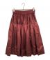 Vivienne Westwood RED LABEL（ヴィヴィアンウエストウッドレッドレーベル）の古着「ギャザースカート」｜レッド