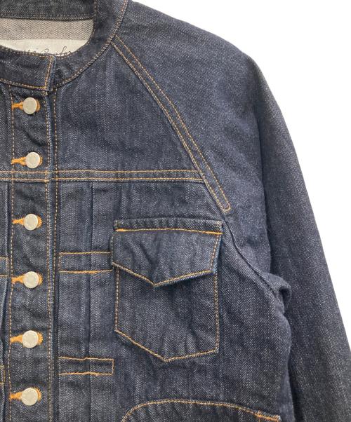 si-si-si（スースースー）si-si-si (スースースー) デニムジャケット ネイビー サイズ:36の古着・服飾アイテム