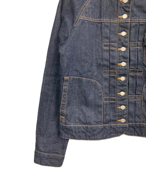si-si-si（スースースー）si-si-si (スースースー) デニムジャケット ネイビー サイズ:36の古着・服飾アイテム