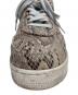 中古・古着 NIKE (ナイキ) Air Force1 Low07 Snakeskin ベージュ サイズ:27.5：7000円