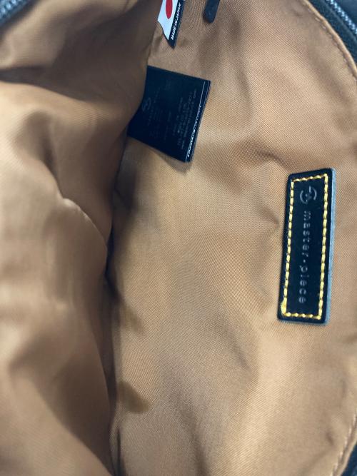 master-piece（マスターピース）master-piece (マスターピース) フェイスフロントパック ブラックの古着・服飾アイテム