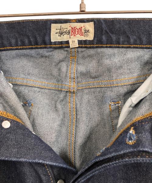 stussy（ステューシー）stussy (ステューシー) BIG OL' JEAN DENIM ネイビー サイズ:34の古着・服飾アイテム