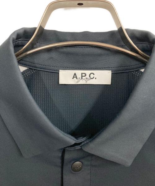 A.P.C. GOLF（アーペーセーゴルフ）A.P.C. golf (アーペーセーゴルフ) ポロシャツ ブラック サイズ:表記無し（実寸サイズをご確認ください）の古着・服飾アイテム