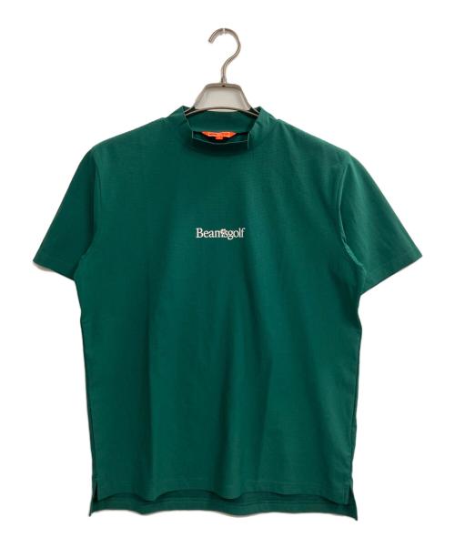 BEAMS GOLF（ビームスゴルフ）BEAMS GOLF (ビームスゴルフ) ドットエア（Ｒ） モックネックシャツ グリーン サイズ:Sの古着・服飾アイテム