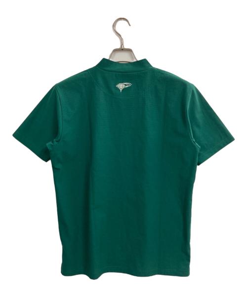BEAMS GOLF（ビームスゴルフ）BEAMS GOLF (ビームスゴルフ) ドットエア（Ｒ） モックネックシャツ グリーン サイズ:Sの古着・服飾アイテム