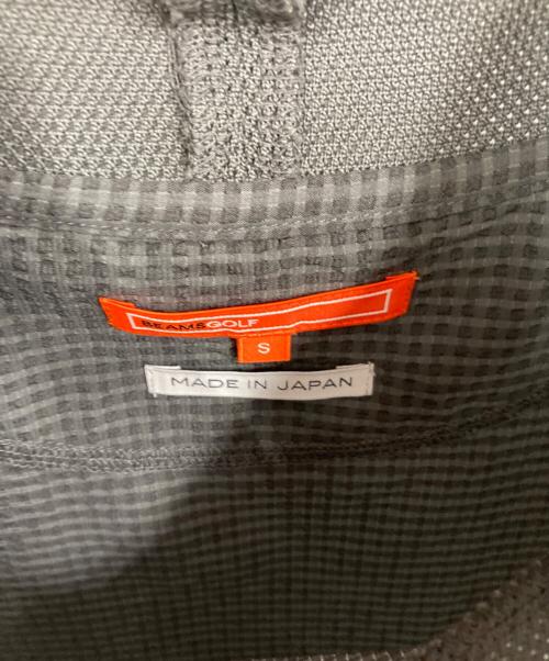 BEAMS GOLF（ビームスゴルフ）BEAMS GOLF (ビームスゴルフ) ドットエア（Ｒ）メッシュ モックネックシャツ グレー サイズ:Sの古着・服飾アイテム