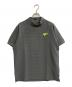 BEAMS GOLF（ビームスゴルフ）の古着「ドットエア（Ｒ）メッシュ モックネックシャツ」｜グレー