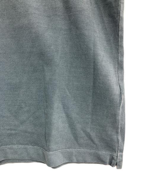 Onitsuka Tiger（オニツカタイガー）Onitsuka Tiger (オニツカタイガー) WASHED POLO SHIRT ブルー サイズ:Sの古着・服飾アイテム