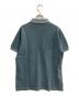 Onitsuka Tiger (オニツカタイガー) WASHED POLO SHIRT ブルー サイズ:S：10000円