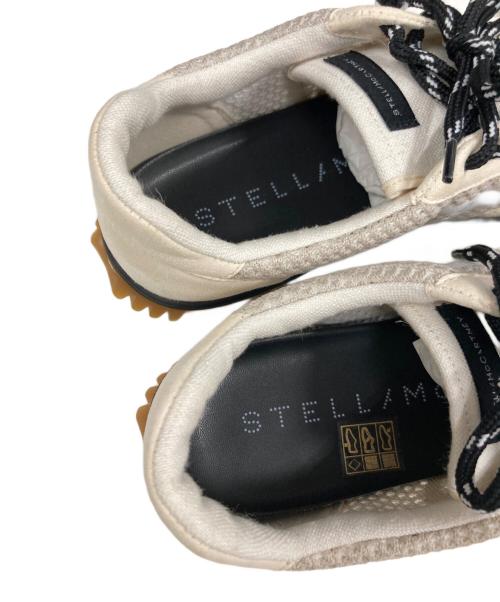 STELLA McCARTNEY（ステラマッカートニー）STELLA McCARTNEY (ステラマッカートニー) Wave Sports メッシュ パネル スニーカー アイボリー サイズ:41の古着・服飾アイテム