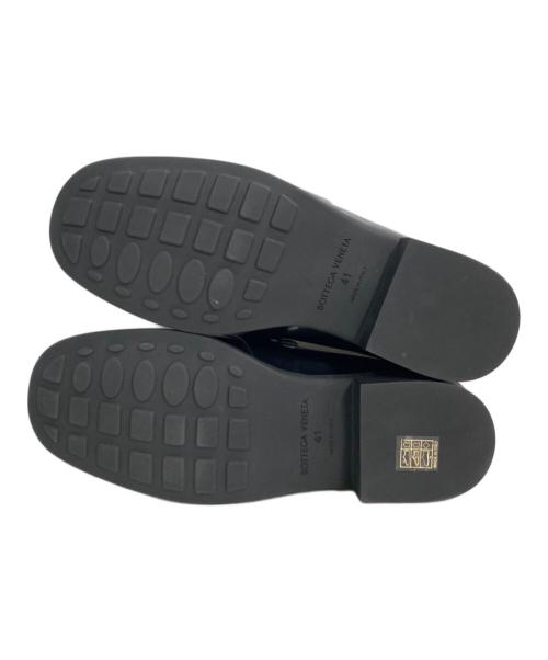 BOTTEGA VENETA（ボッテガベネタ）BOTTEGA VENETA (ボッテガベネタ) Monsieur LOAFER SOFT VINYL ブラック サイズ:41の古着・服飾アイテム