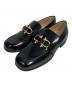 BOTTEGA VENETA（ボッテガベネタ）の古着「Monsieur LOAFER SOFT VINYL」｜ブラック