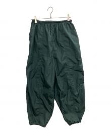 YLEVE（イレーヴ）の古着「FINX COTTON WEATHER GATHER PT」｜グリーン