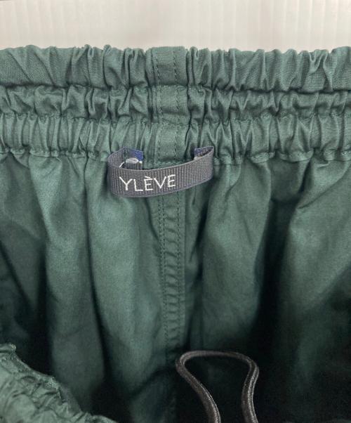 YLEVE（イレーヴ）YLEVE (イレーヴ) FINX COTTON WEATHER GATHER PT グリーン サイズ:1の古着・服飾アイテム
