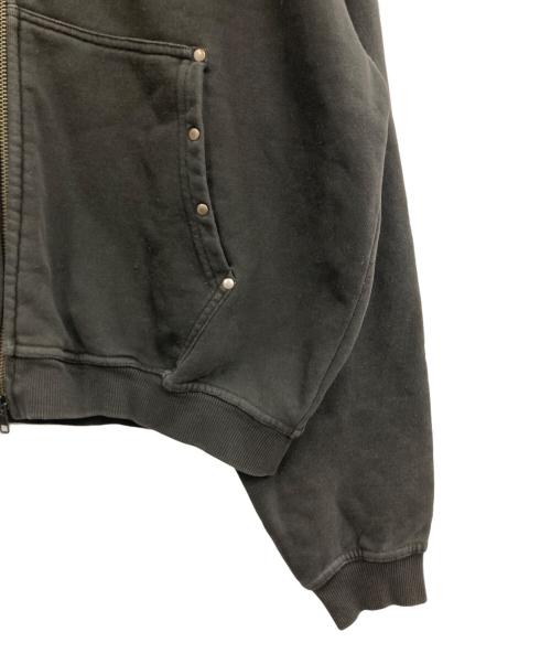 HUF（ハフ）HUF (ハフ) STUDDED HOODIE ブラック サイズ:Sの古着・服飾アイテム