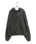HUF（ハフ）の古着「STUDDED HOODIE」｜ブラック