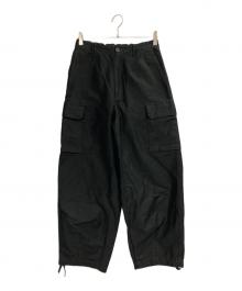 heliopole（エリオポール）の古着「BALLOON CARGO PANTS」｜ブラック