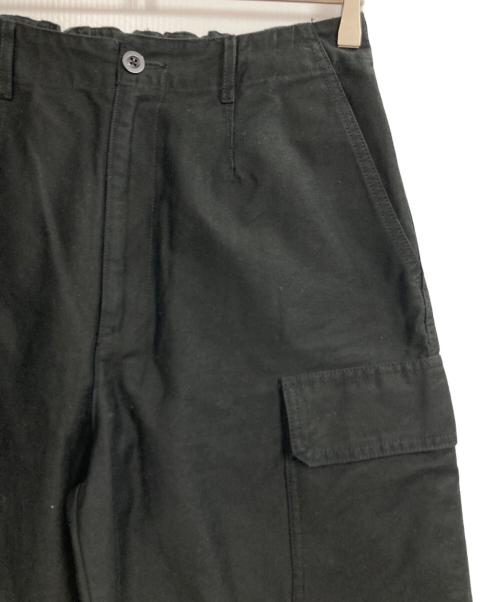 heliopole（エリオポール）heliopole (エリオポール) BALLOON CARGO PANTS ブラック サイズ:38の古着・服飾アイテム