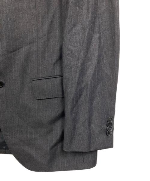 MITSUMINE（ミツミネ）MITSUMINE (ミツミネ) ストライプセットアップ グレー サイズ:A6の古着・服飾アイテム