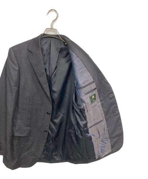 MITSUMINE（ミツミネ）MITSUMINE (ミツミネ) ストライプセットアップ グレー サイズ:A6の古着・服飾アイテム
