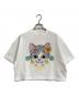 GUCCI（グッチ）の古着「クロップドスウェットTシャツ」｜ホワイト
