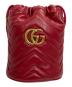 GUCCI（グッチ）の古着「ミニバケットショルダーバッグ」｜ハイビスカスレッド