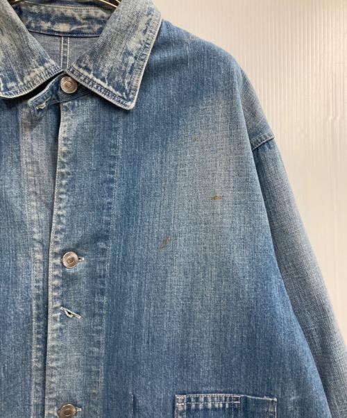 A.PRESSE（アプレッセ）A.PRESSE (アプレッセ) 24SS Unknown Vintage Denim Coverall インディゴ サイズ:2の古着・服飾アイテム