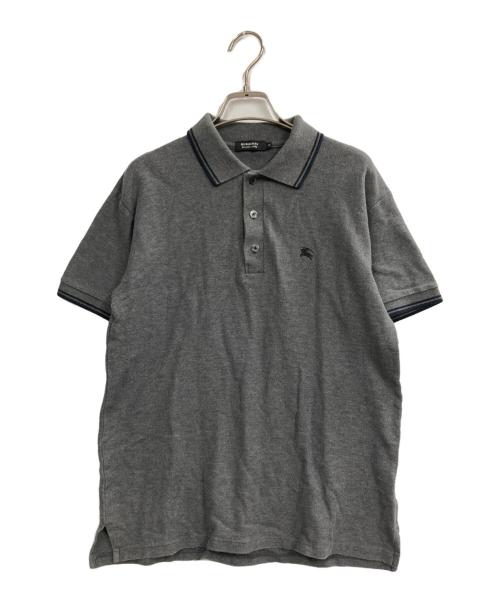 BURBERRY BLACK LABEL（バーバリーブラックレーベル）BURBERRY BLACK LABEL (バーバリーブラックレーベル) ポロシャツ ブラック サイズ:２の古着・服飾アイテム