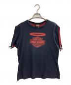 HARLEY-DAVIDSONハーレーダビッドソン）の古着「プリントTシャツ」｜ブラック