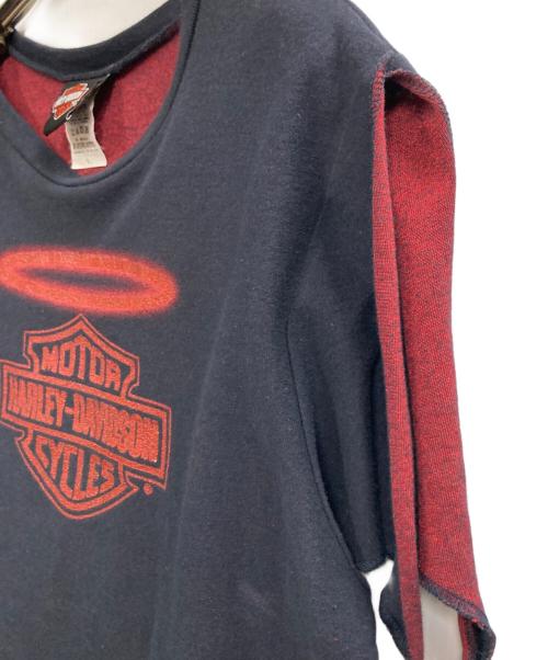 HARLEY-DAVIDSON（ハーレーダビッドソン）HARLEY-DAVIDSON (ハーレーダビッドソン) プリントTシャツ ブラック サイズ:Lの古着・服飾アイテム