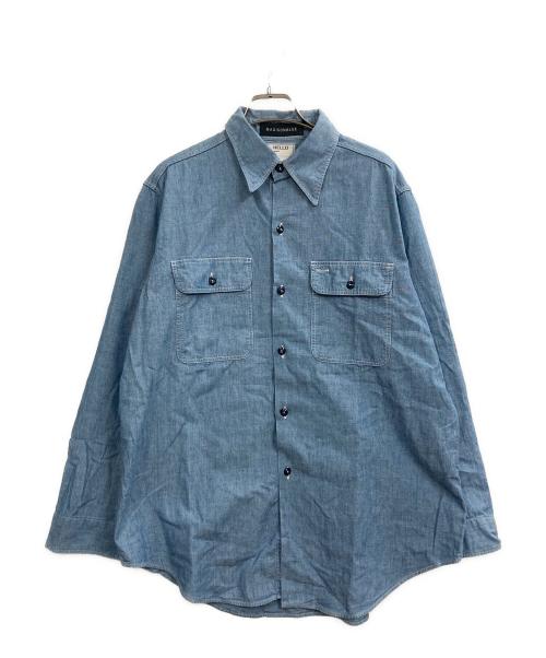 MADISON BLUE（マディソンブルー）MADISON BLUE (マディソンブルー) hamption chambray shirt ブルー サイズ:01の古着・服飾アイテム