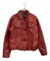 GAP（ギャップ）の古着「レザージャケット」｜レッド