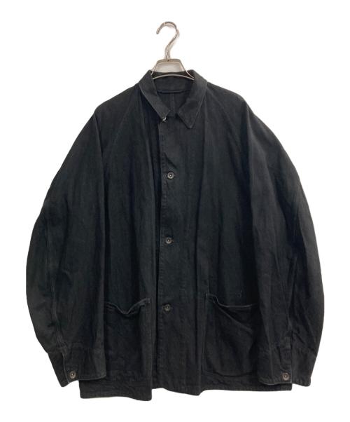 COMOLI（コモリ）COMOLI (コモリ) デニム ワークジャケット ブラック サイズ:3の古着・服飾アイテム