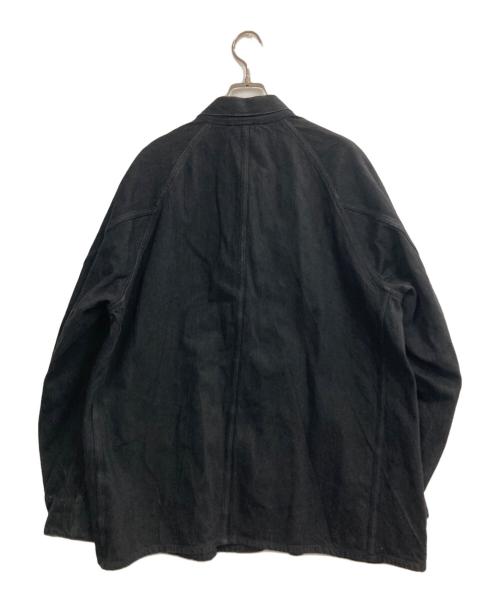 COMOLI（コモリ）COMOLI (コモリ) デニム ワークジャケット ブラック サイズ:3の古着・服飾アイテム
