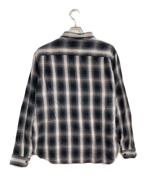 LEE（リー）LEE (リー) ネルワークシャツ オンブレチェック ブラック サイズ:XLの古着・服飾アイテム