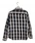 LEE (リー) ネルワークシャツ オンブレチェック ブラック サイズ:XL：5000円