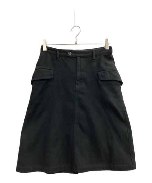 MHL（エムエイチエル）MHL (エムエイチエル) グルカスカート ブラック サイズ:1の古着・服飾アイテム