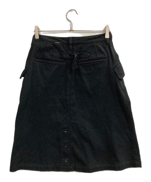 MHL（エムエイチエル）MHL (エムエイチエル) グルカスカート ブラック サイズ:1の古着・服飾アイテム